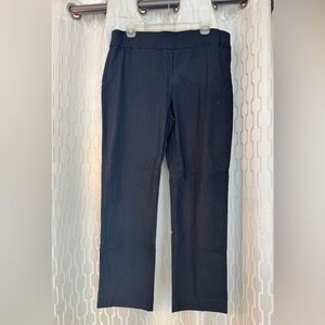 Womens Prescott  Straight-Legged Grey Dress Pants- Size 16p